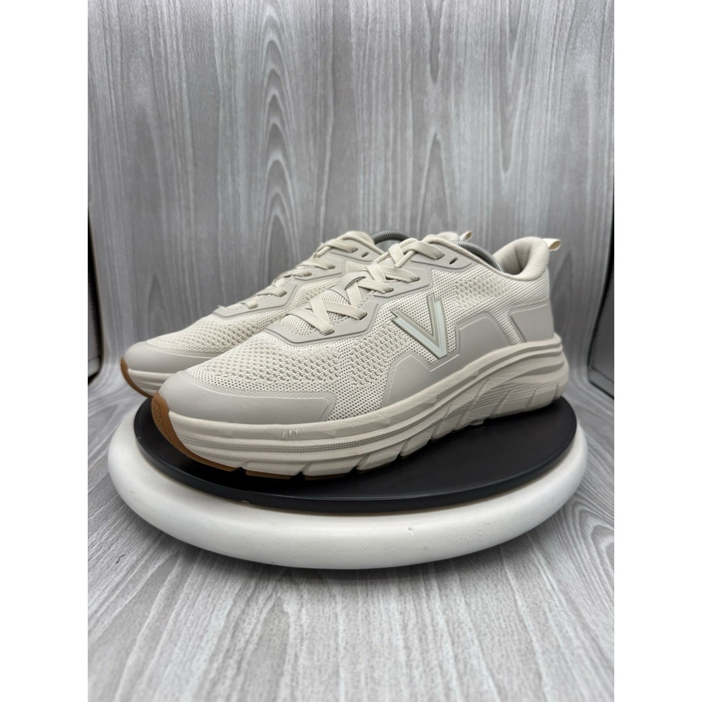 Vionic Walk Max Womens Size 12 Cream Beige Athletic Comfort Orthopedic Sneakers